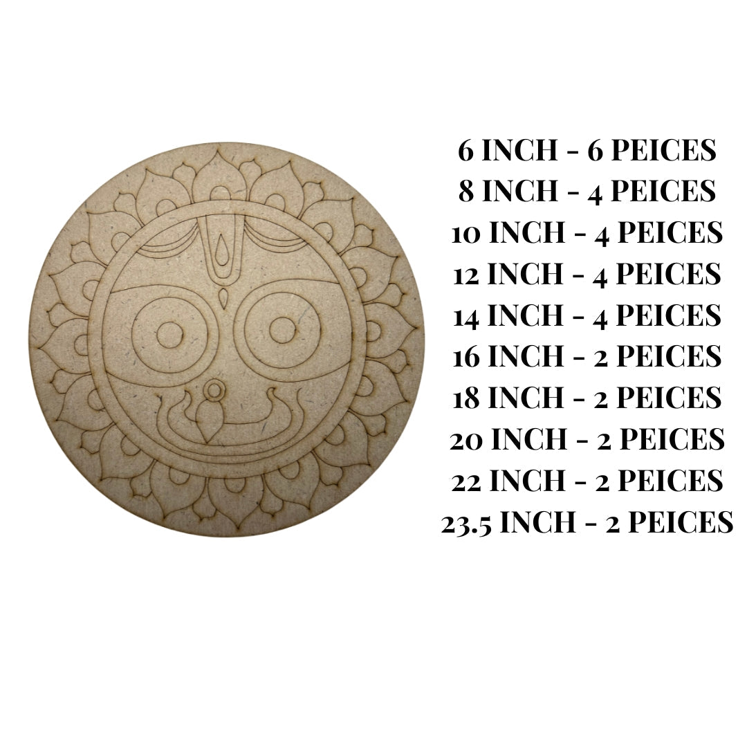 MDF Premarked Round Jagnnath-418
