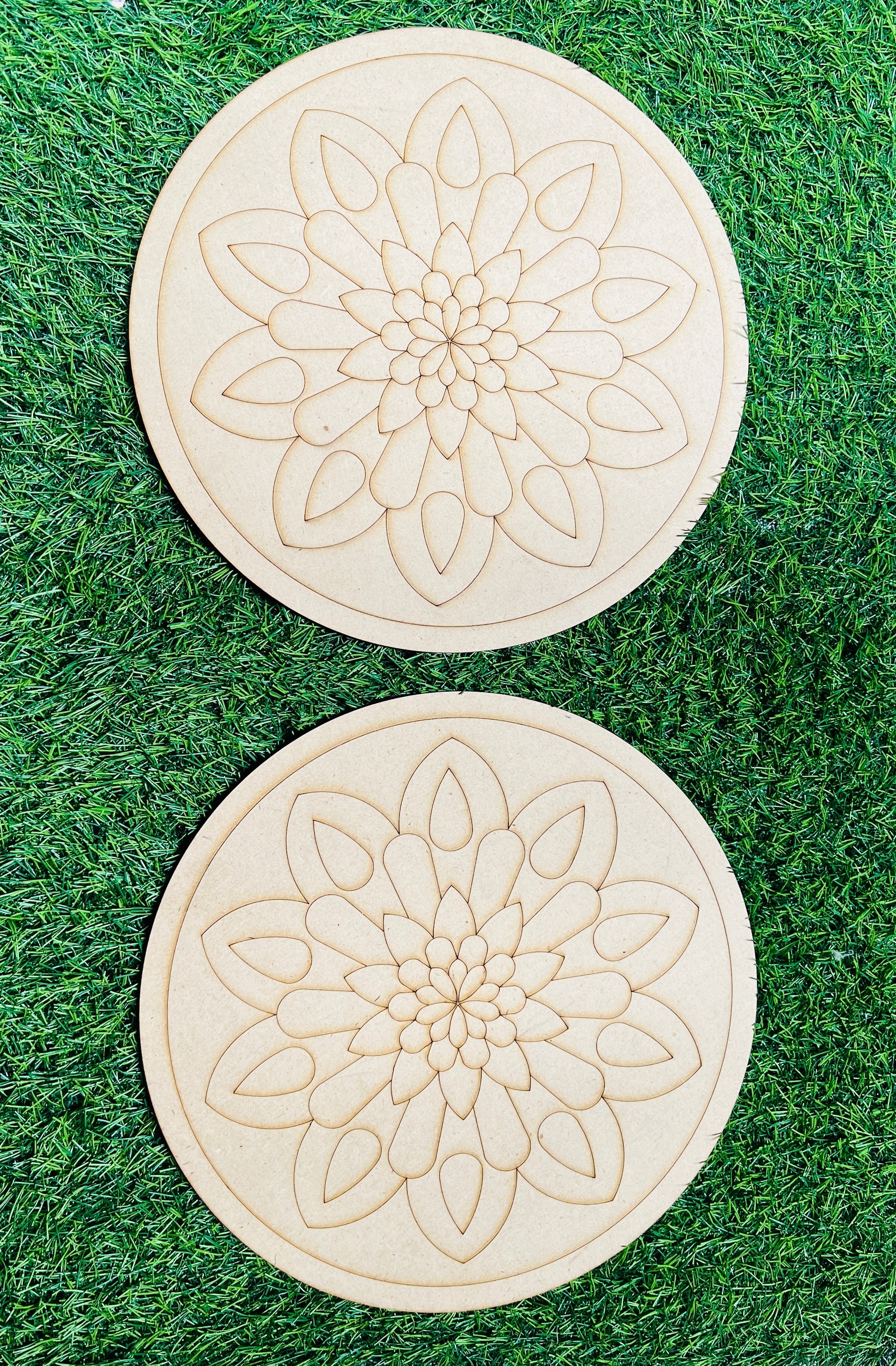 MDF Premarked Round shape-159