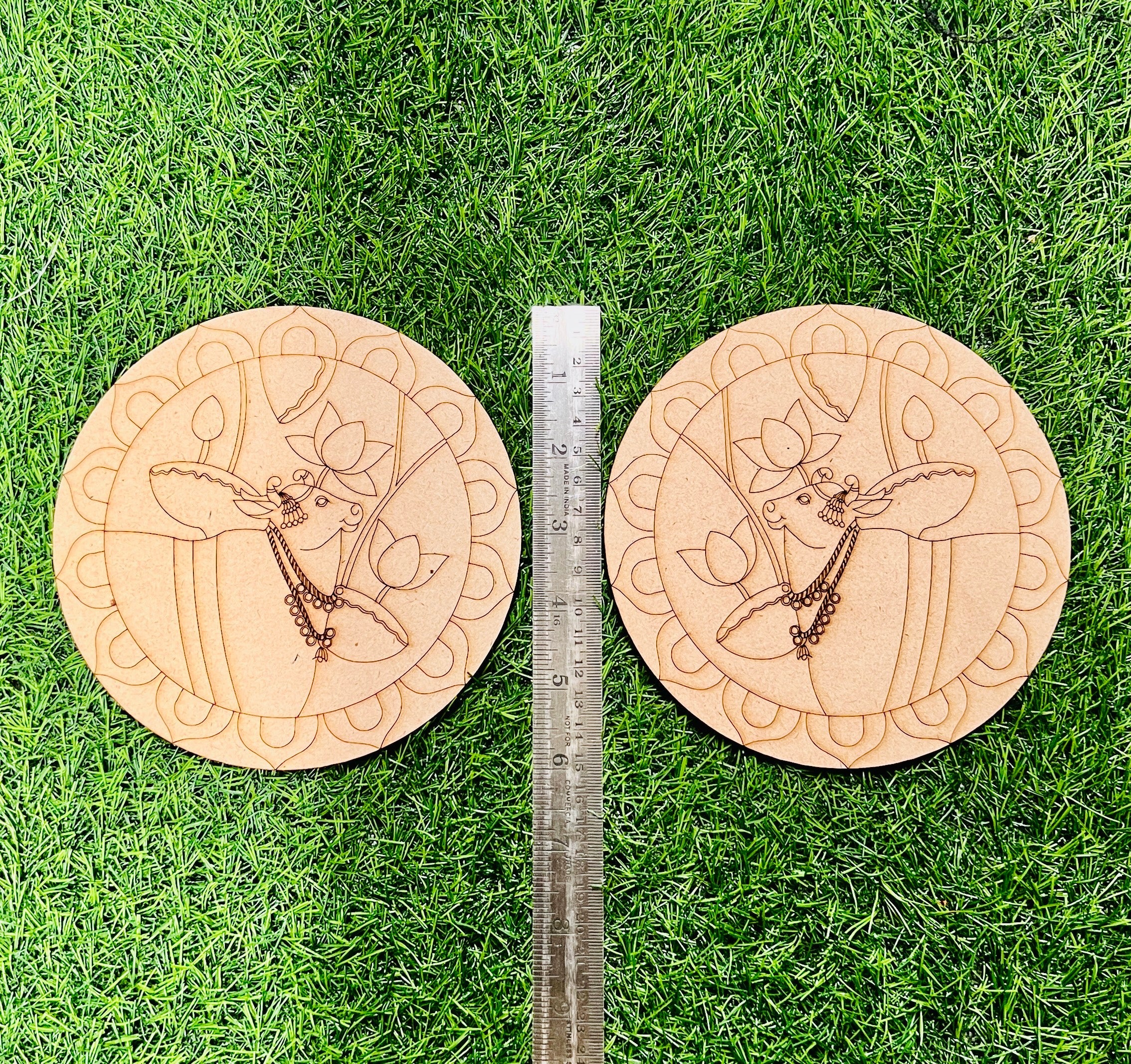 MDF Premarked Round shape-215