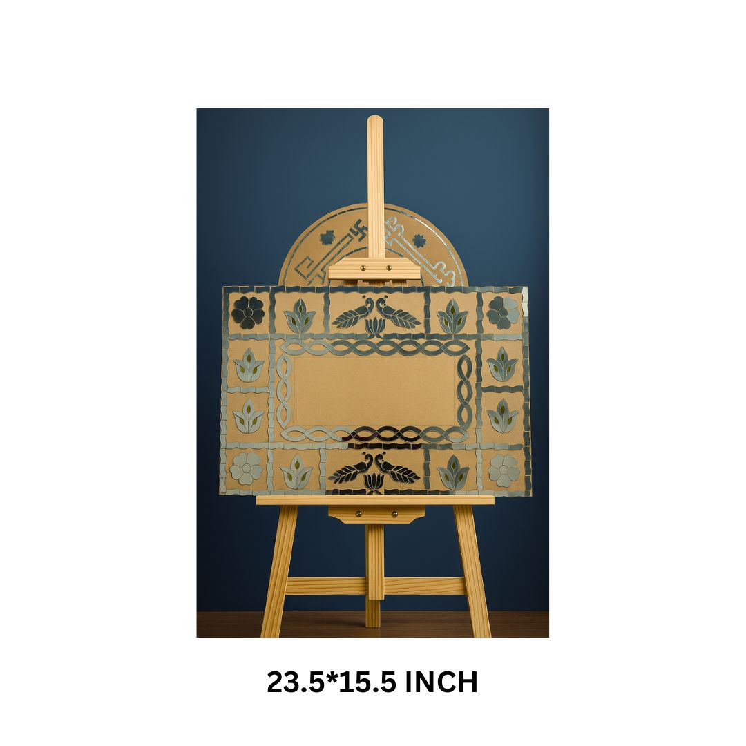 Decorative Name plate mdf (with mirrors)-515