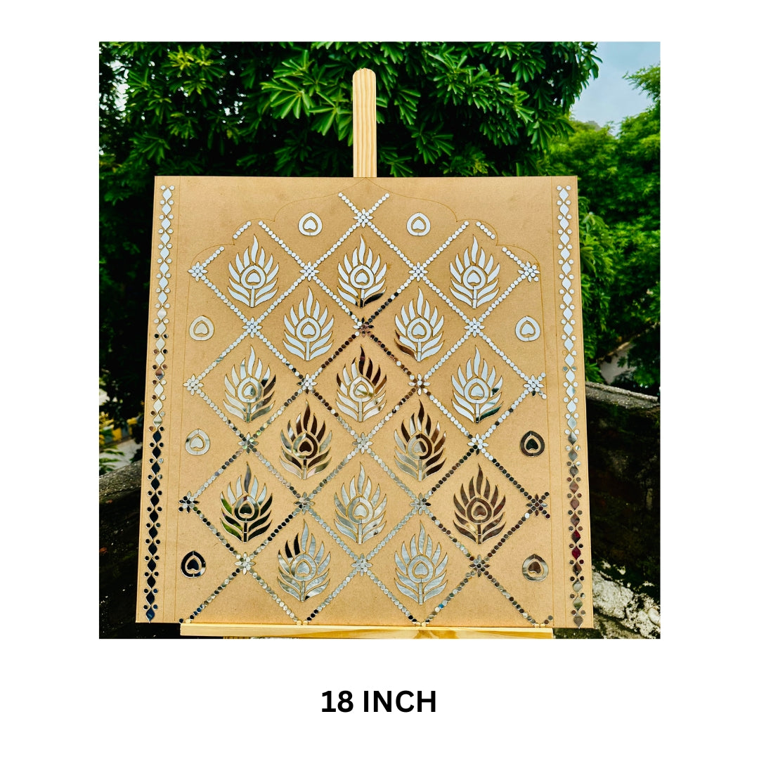 Wall Decor Frame (with mirrors)-518