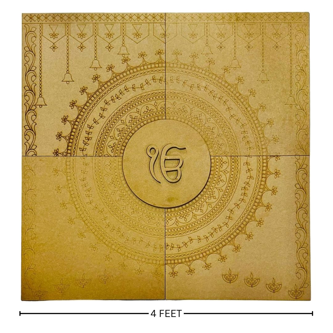 Deocrative premarked panel (with mirrors) - 528