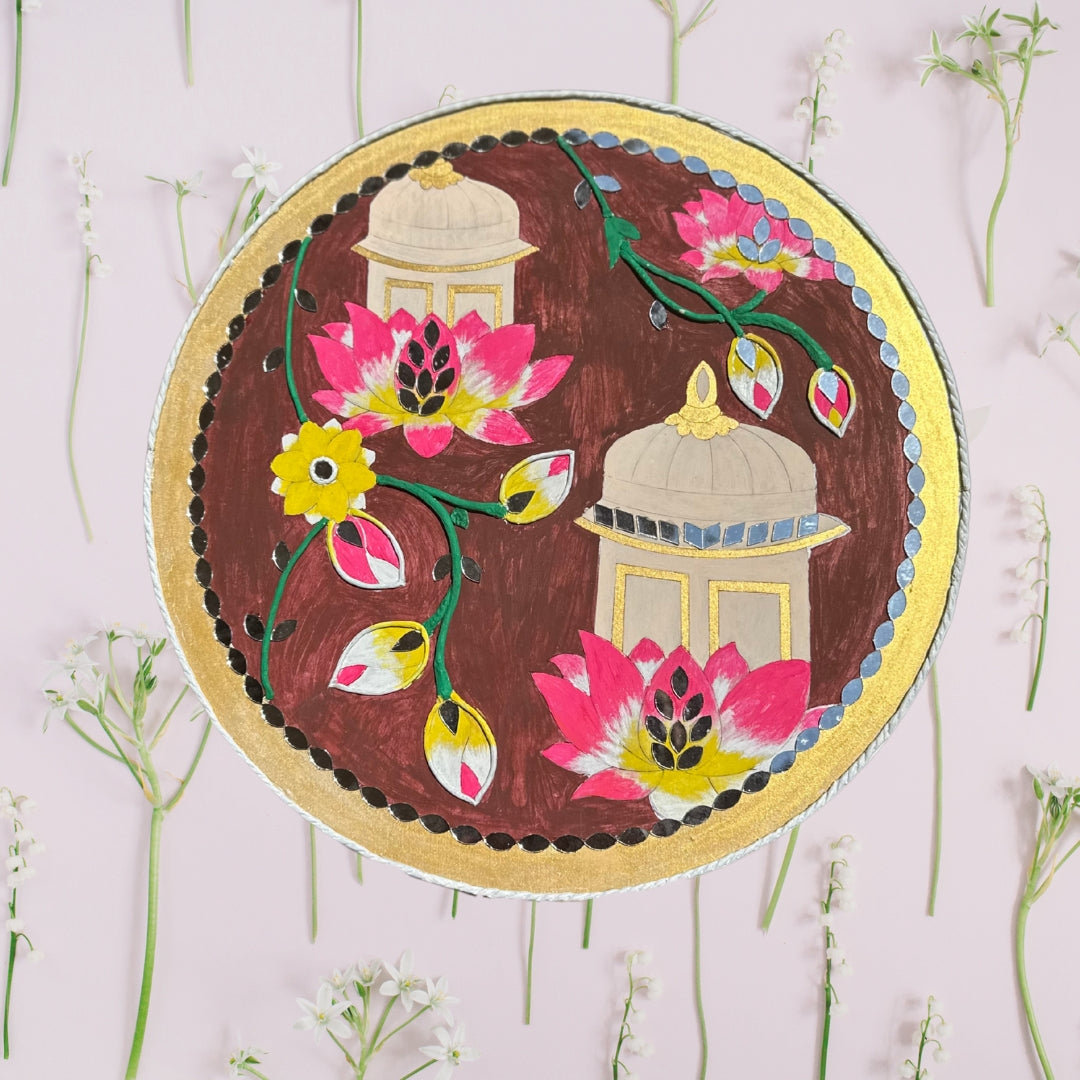 Rangoli Shape Lippan Art 191 DIY Kit-5