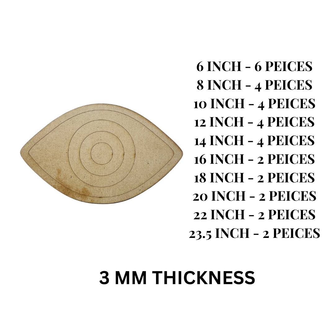 MDF Premarked Evil Eye cutout-425