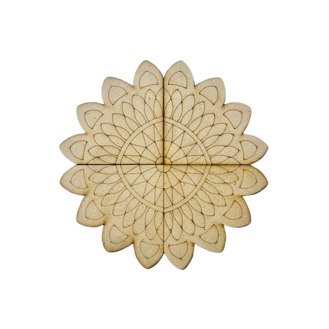 MDF Premarked Rangoli cutout-430