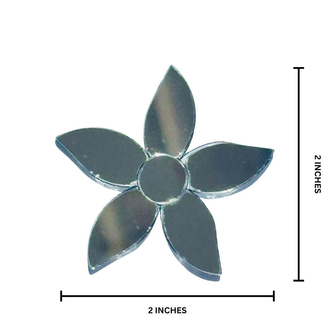 Fancy Flower shape mirror (F 1417)