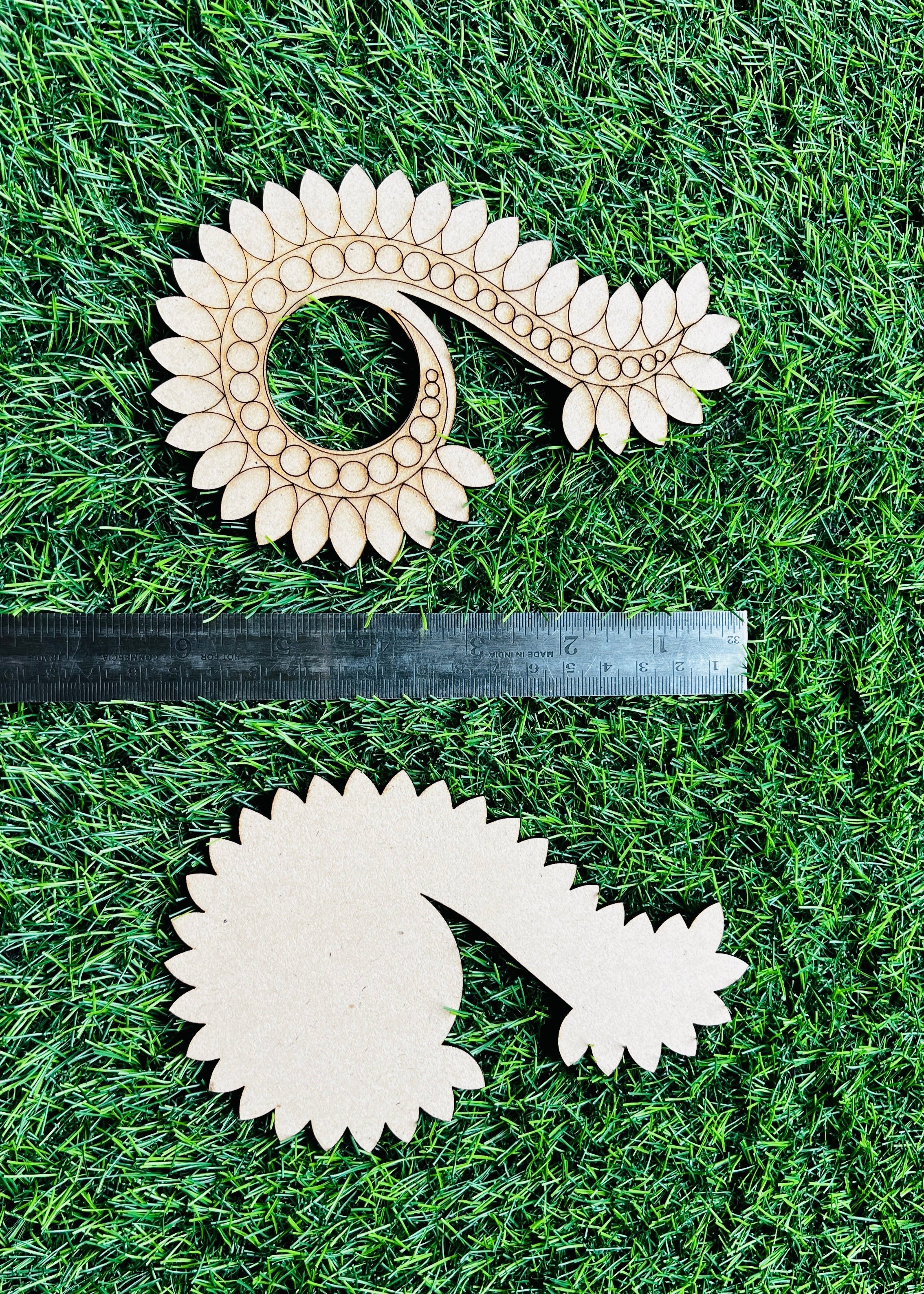 Mdf fancy shape candle holder -234