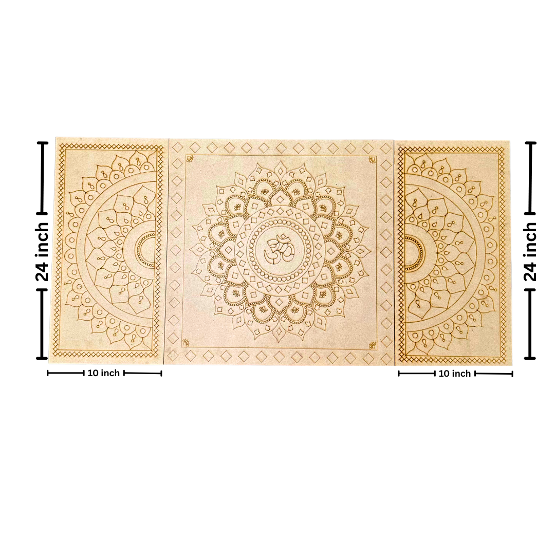 Decorative Premarked mdf (with mirrors) - 563