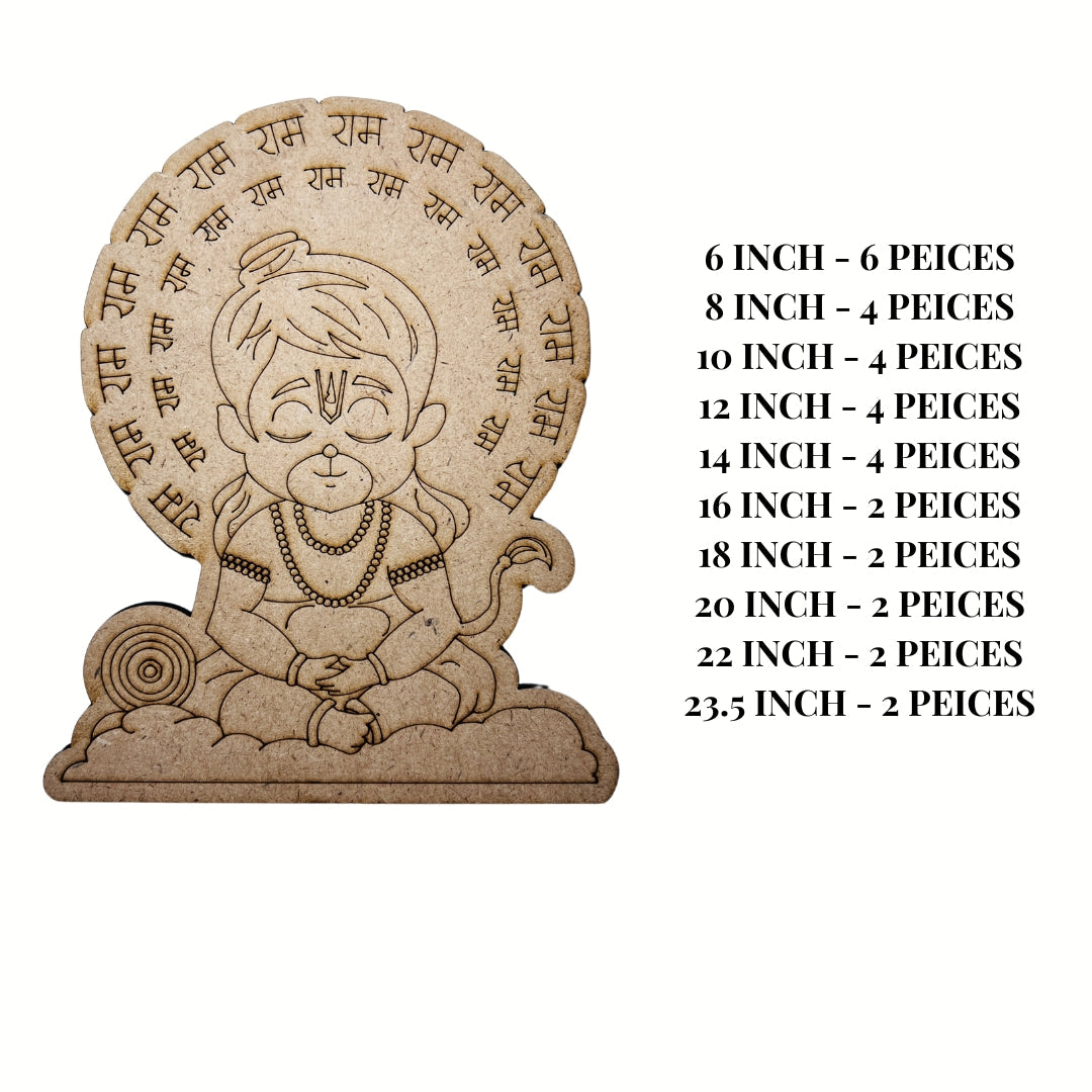 Mdf hanumanji cutout-187