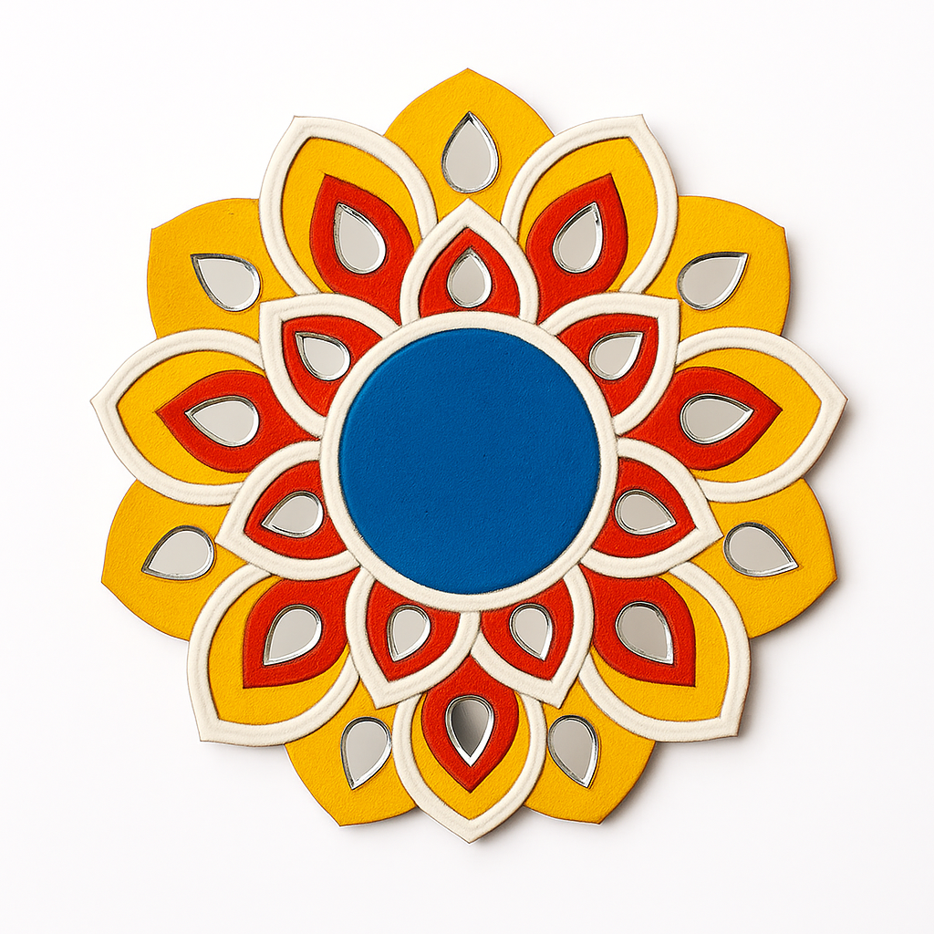 MDF Rangoli cutout-405