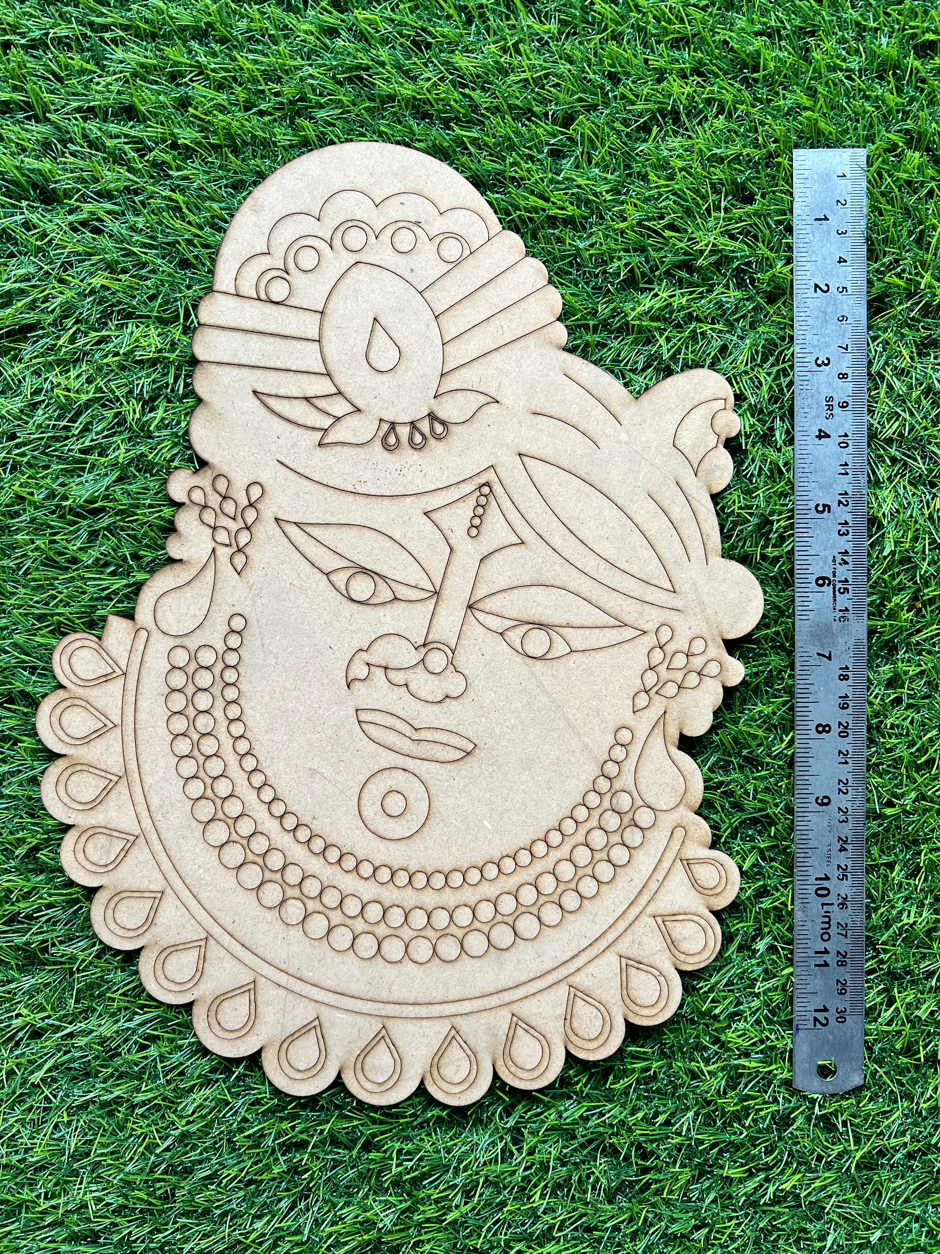 MDF Premarked shreenathji cutout-143