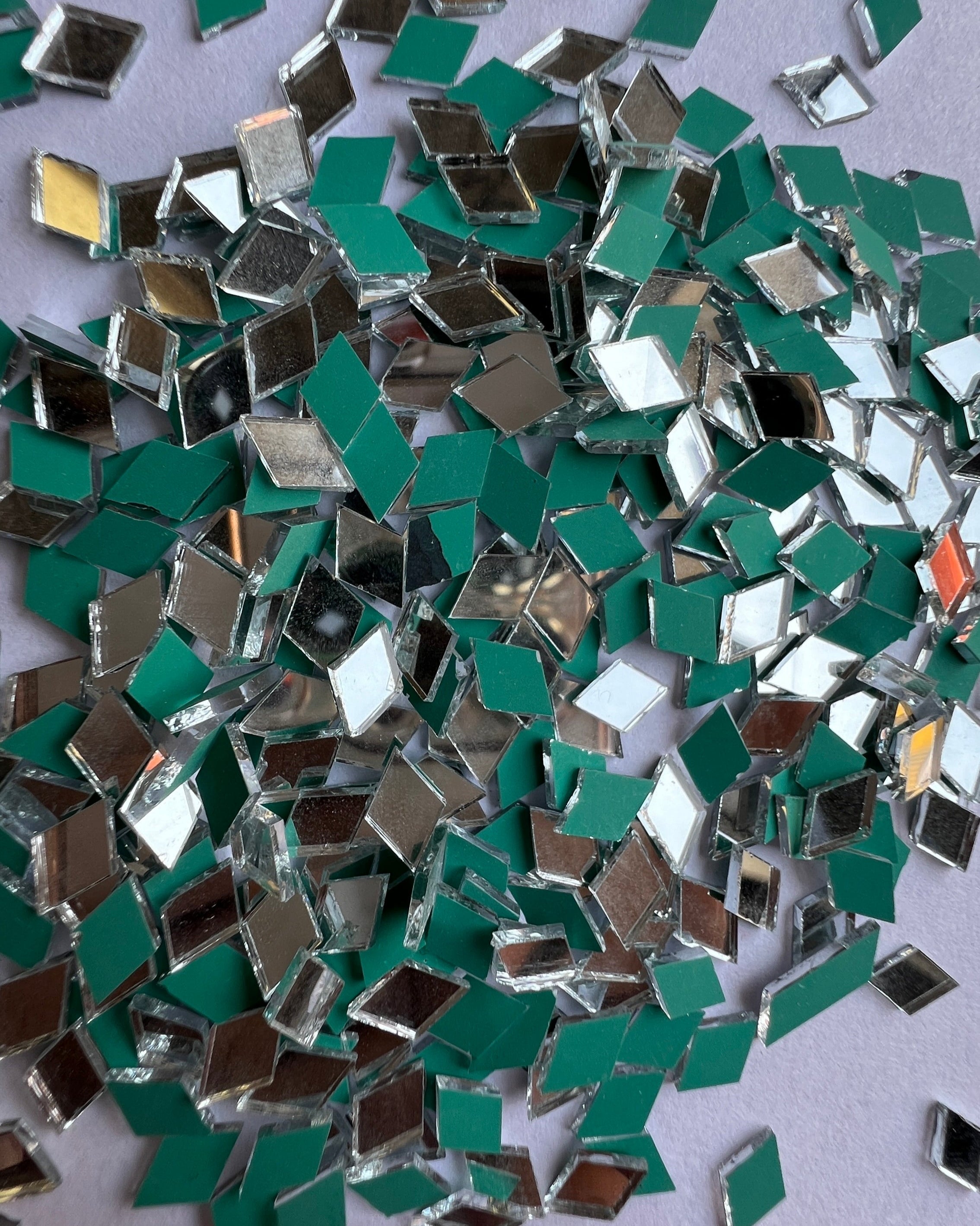 Diamond shape mirror All