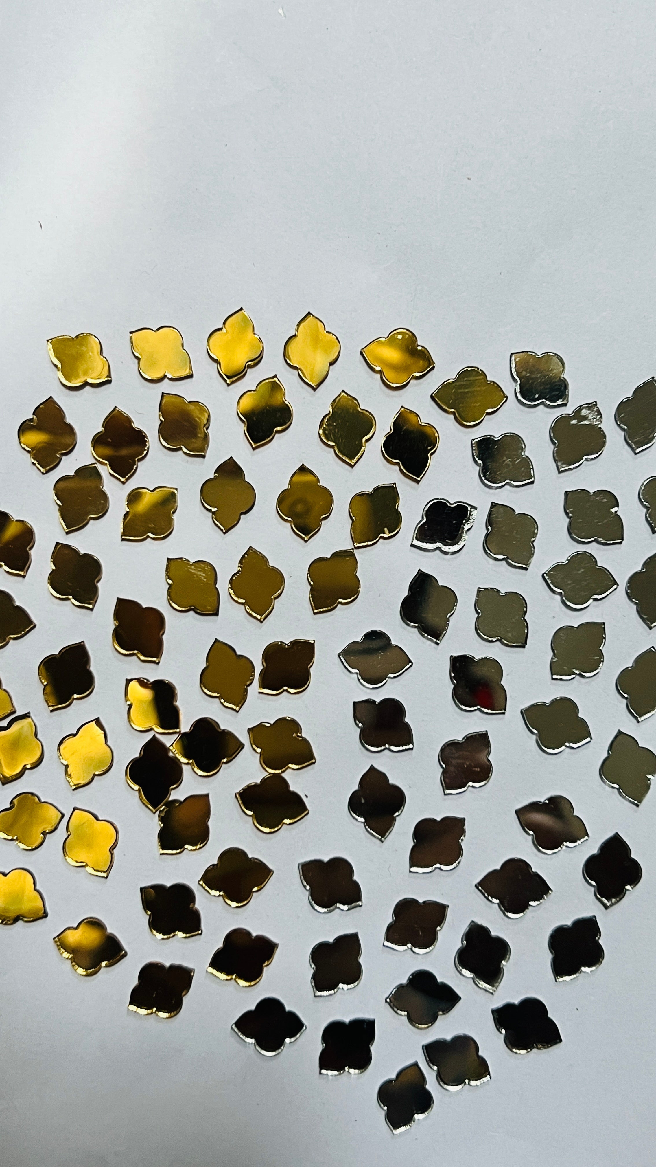 Acrylic fancy shape mirror A-127