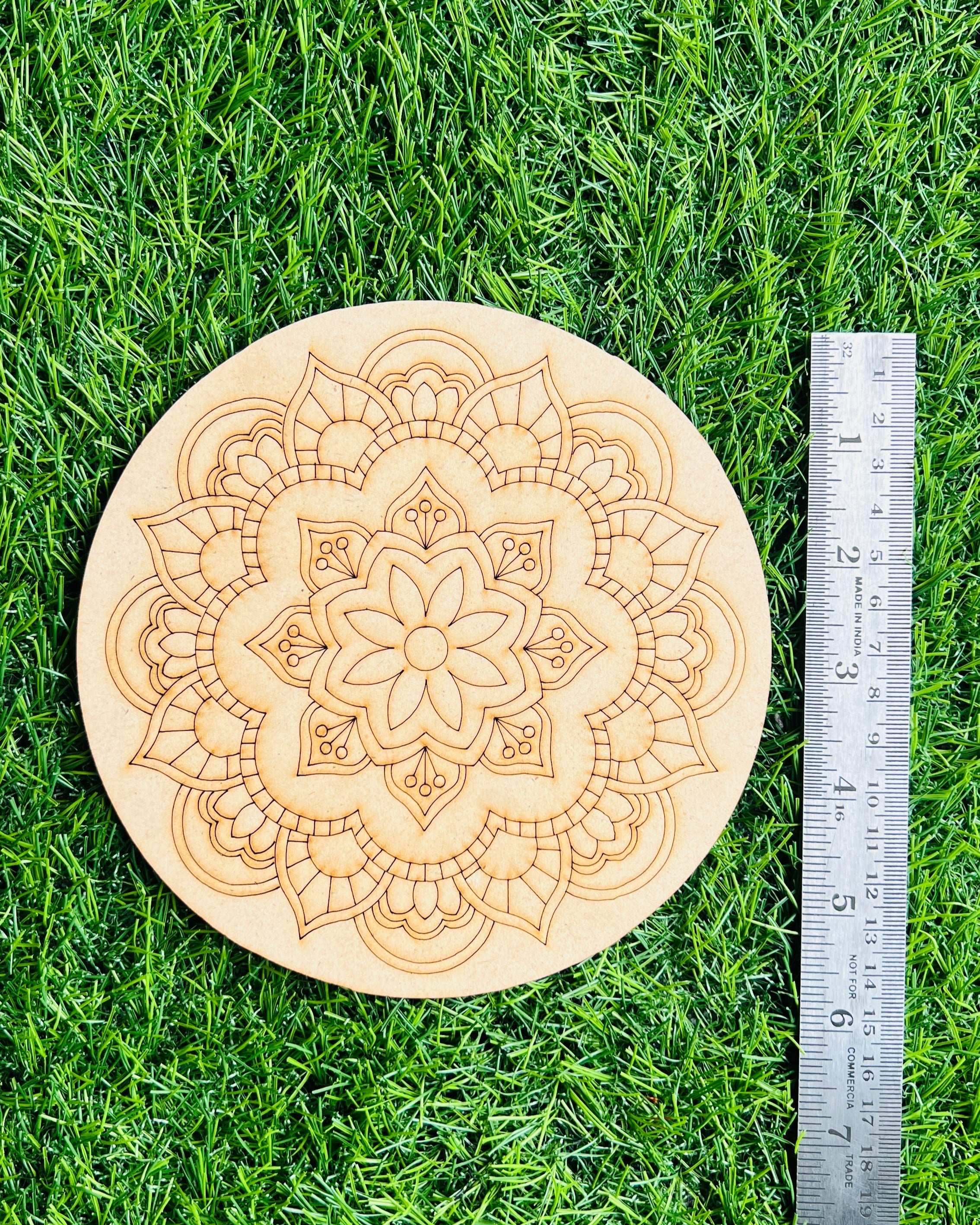 MDF Premarked Round shape-198