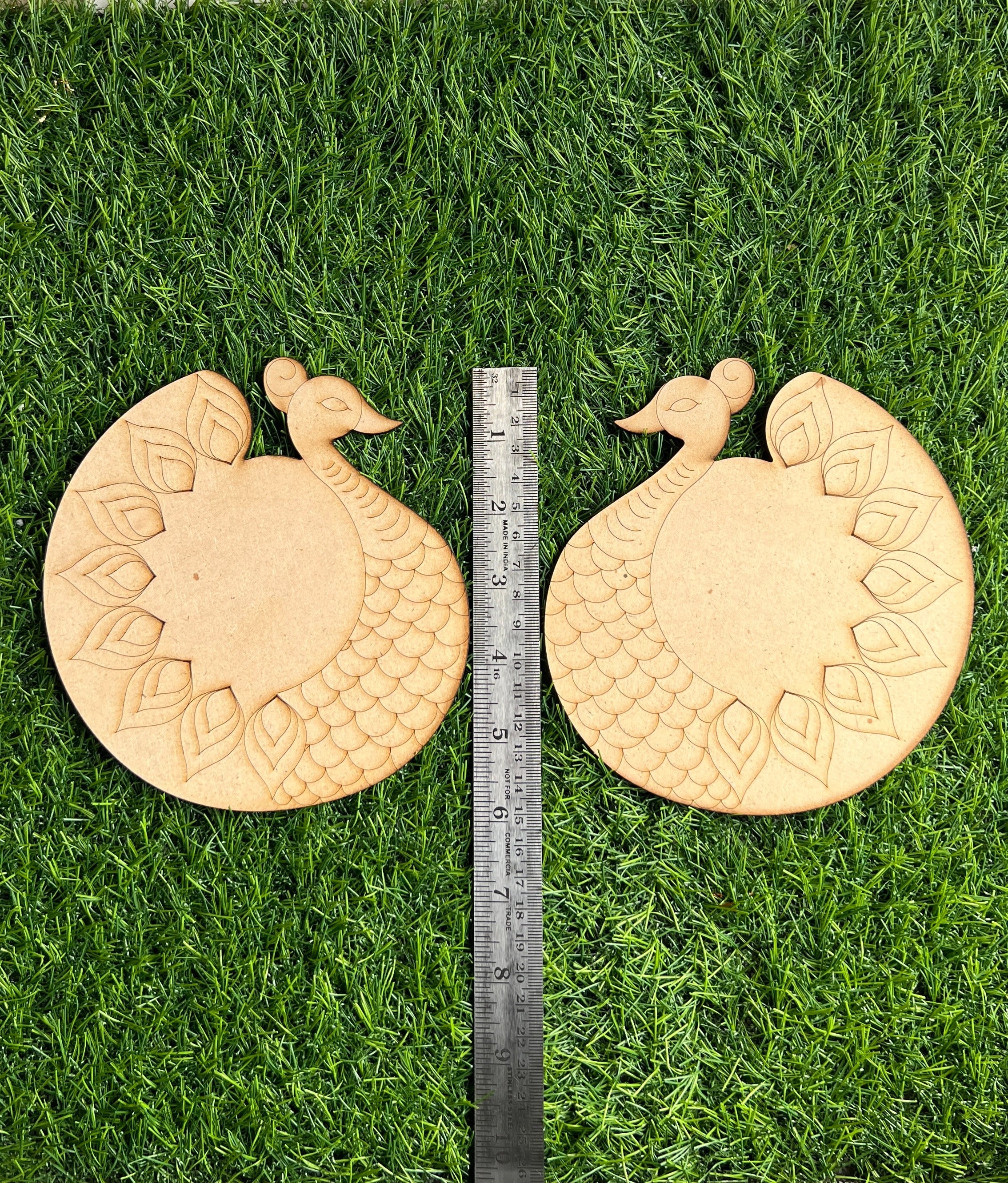 Mdf Peacock cutout-190