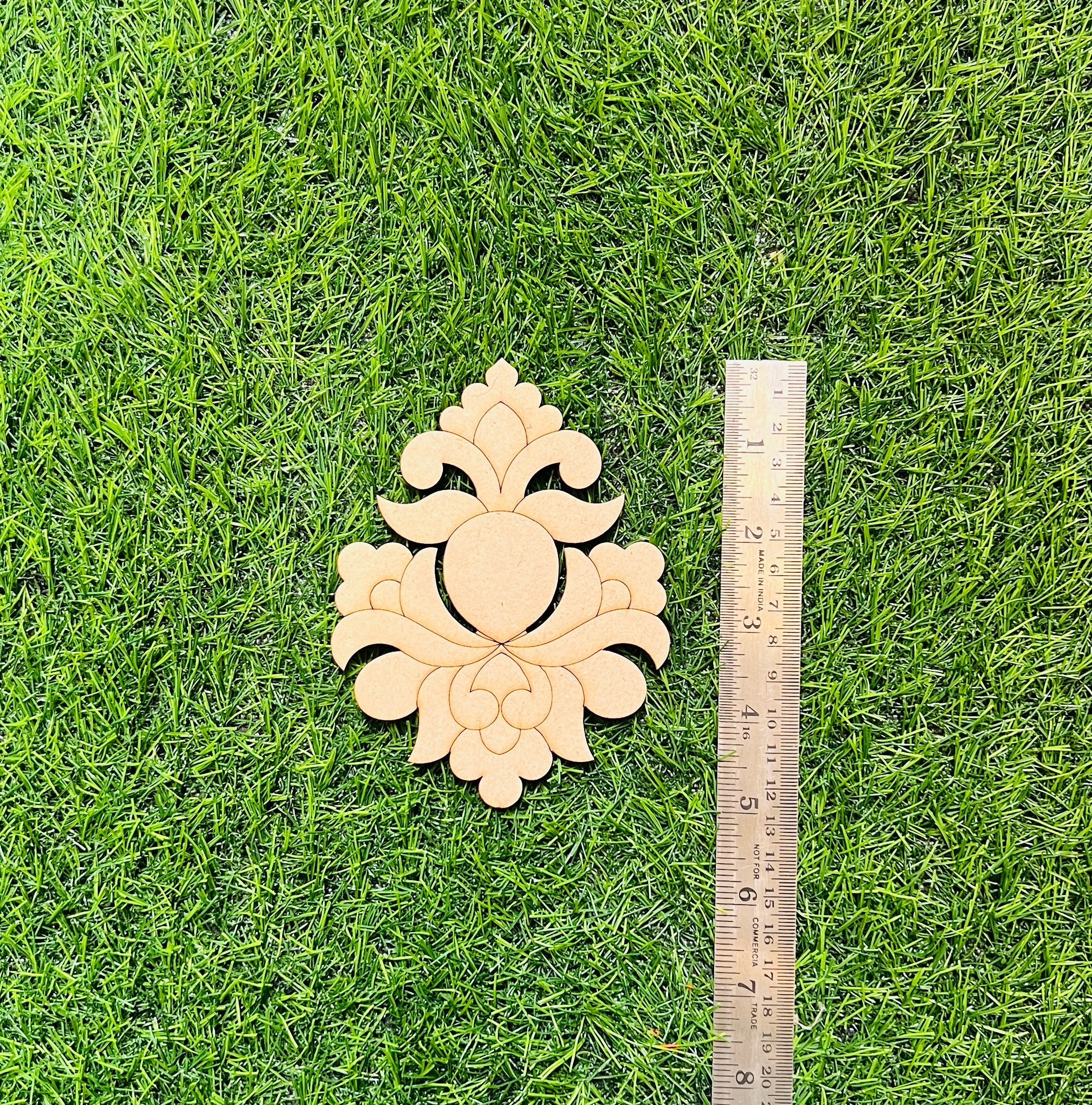 Mdf premarked fancy cutout-201