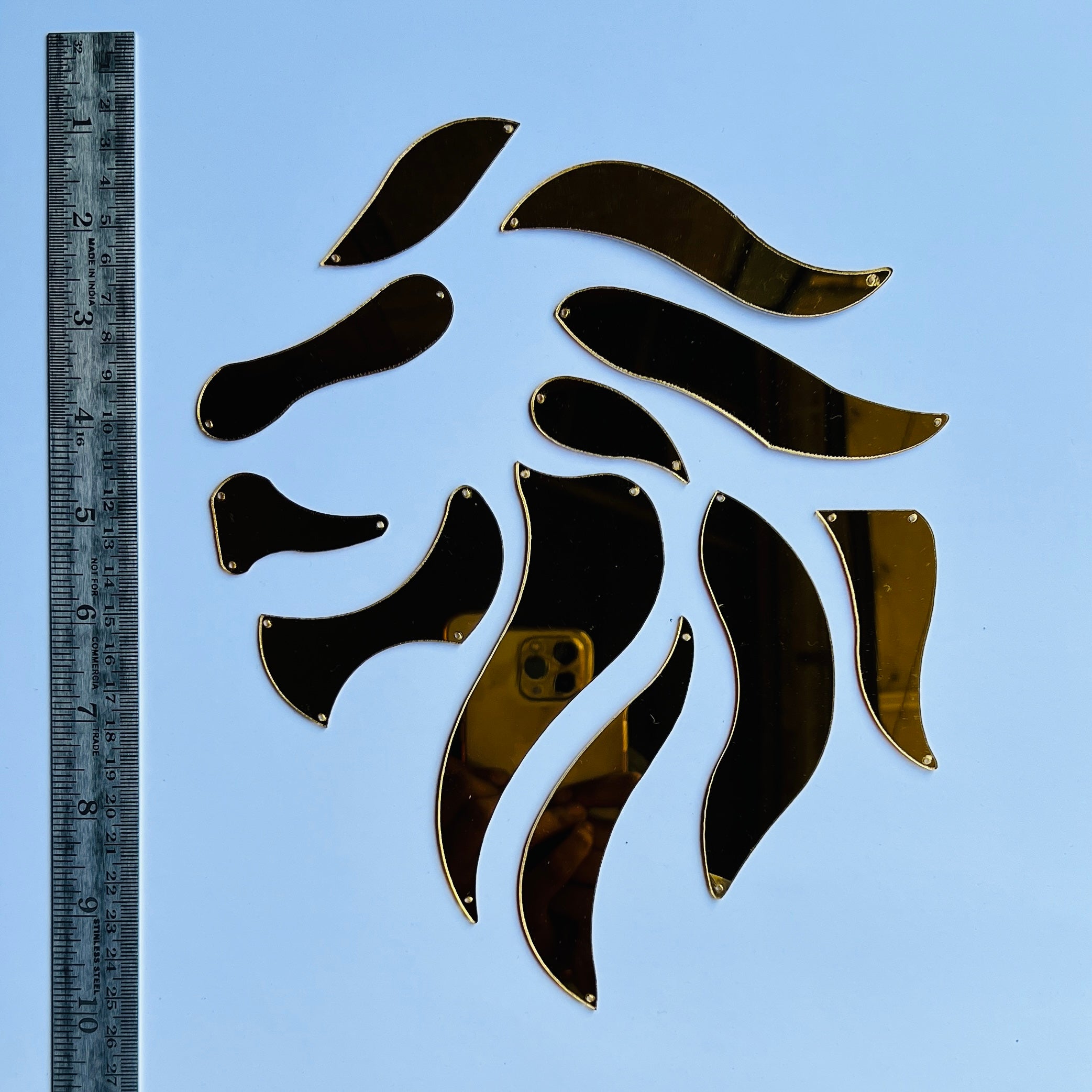 Acrylic fancy shape Lion A-165
