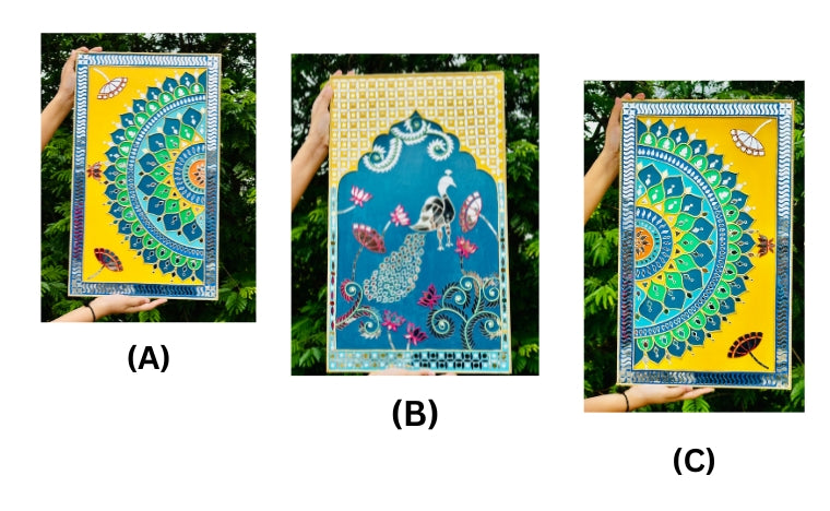 Wall Decor Frame (with mirrors)-441