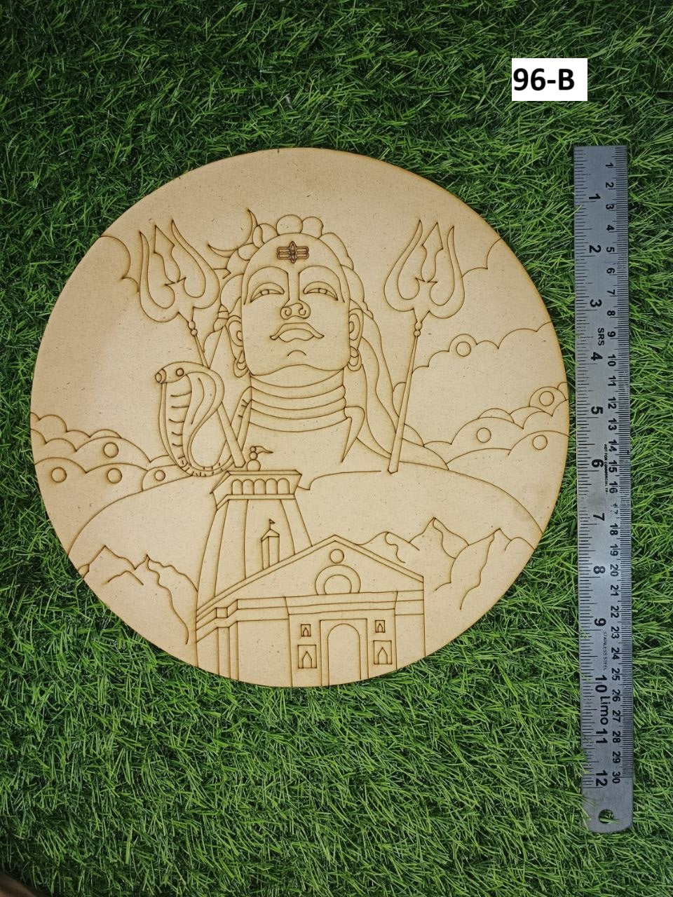 MDF Premarked Round lord mahadev-96