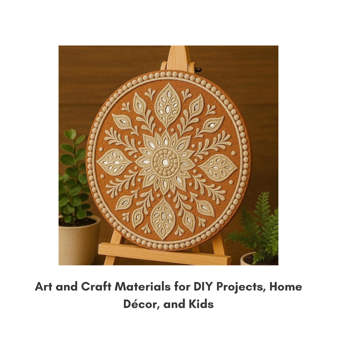Art and Craft Materials for DIY Projects, Home Décor, and Kids