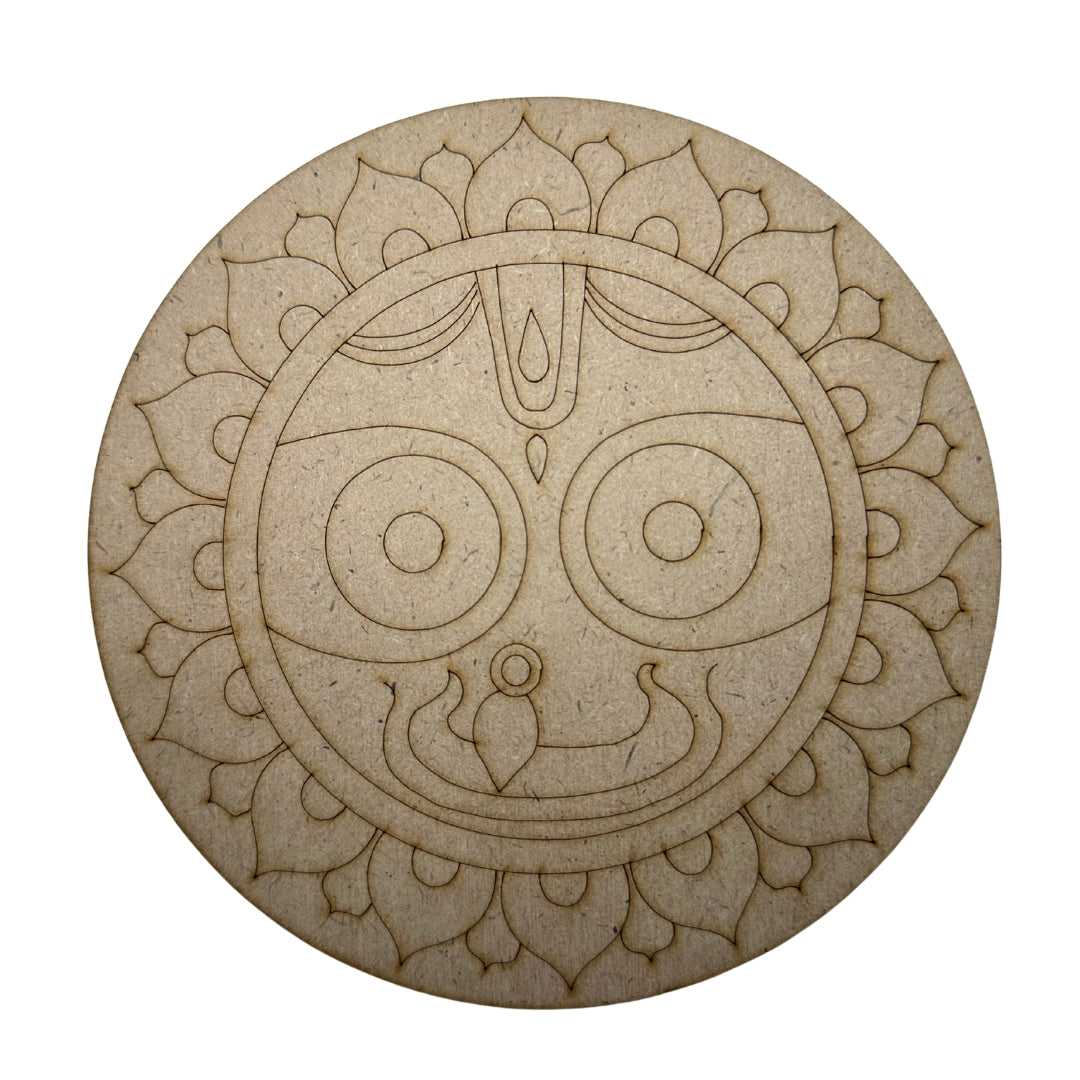 MDF Premarked Round Jagnnath-418