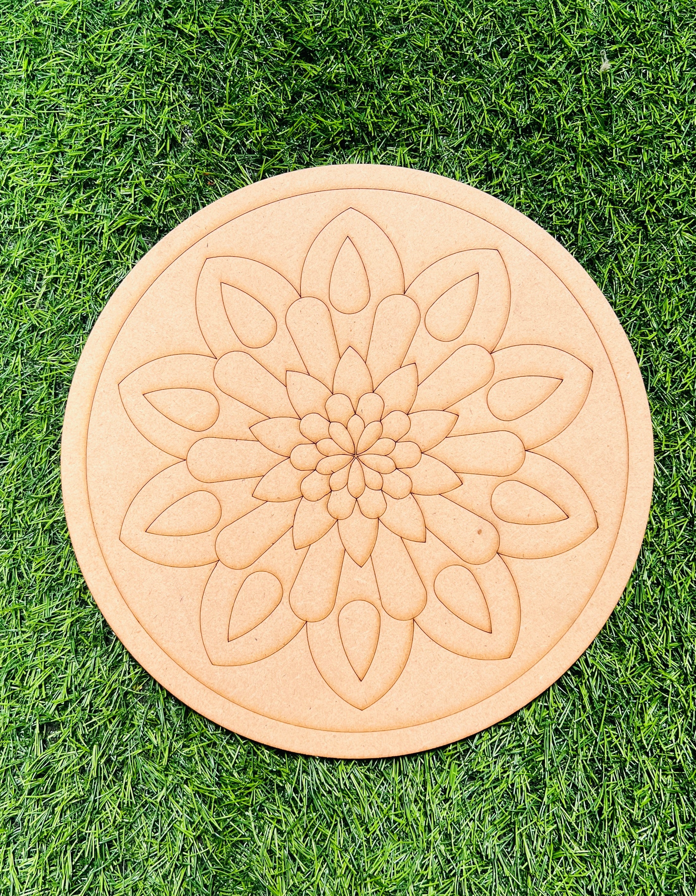 MDF Premarked Round shape-159