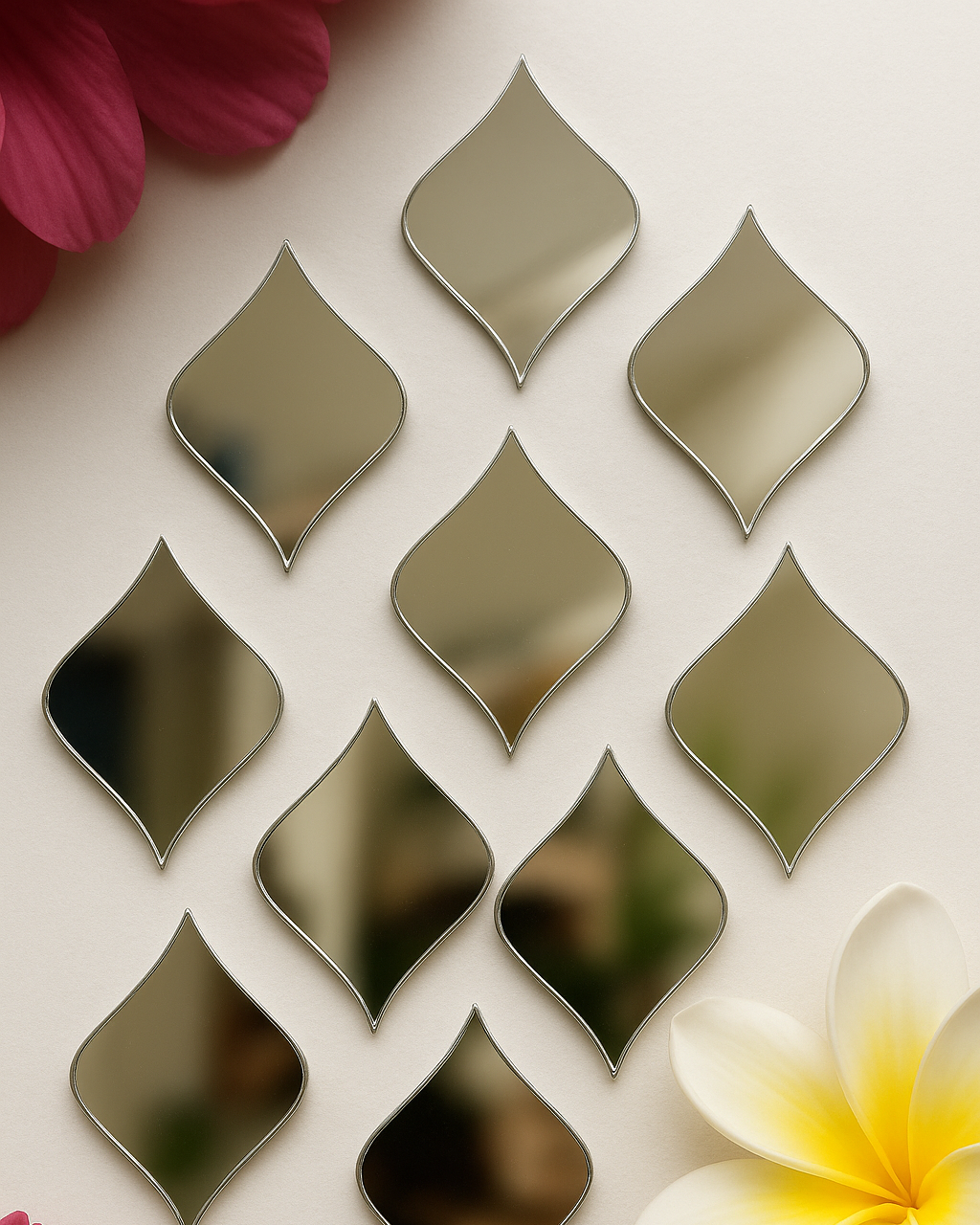 Fancy shape silver mirror-(LF-50)