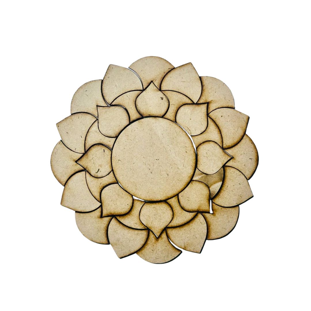MDF Rangoli cutout-405