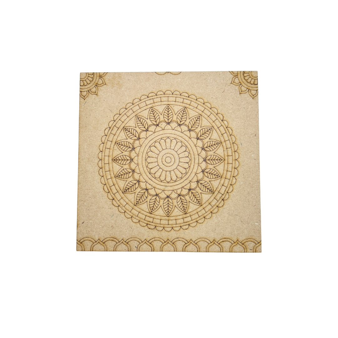 MDF Premarked Square shape-394