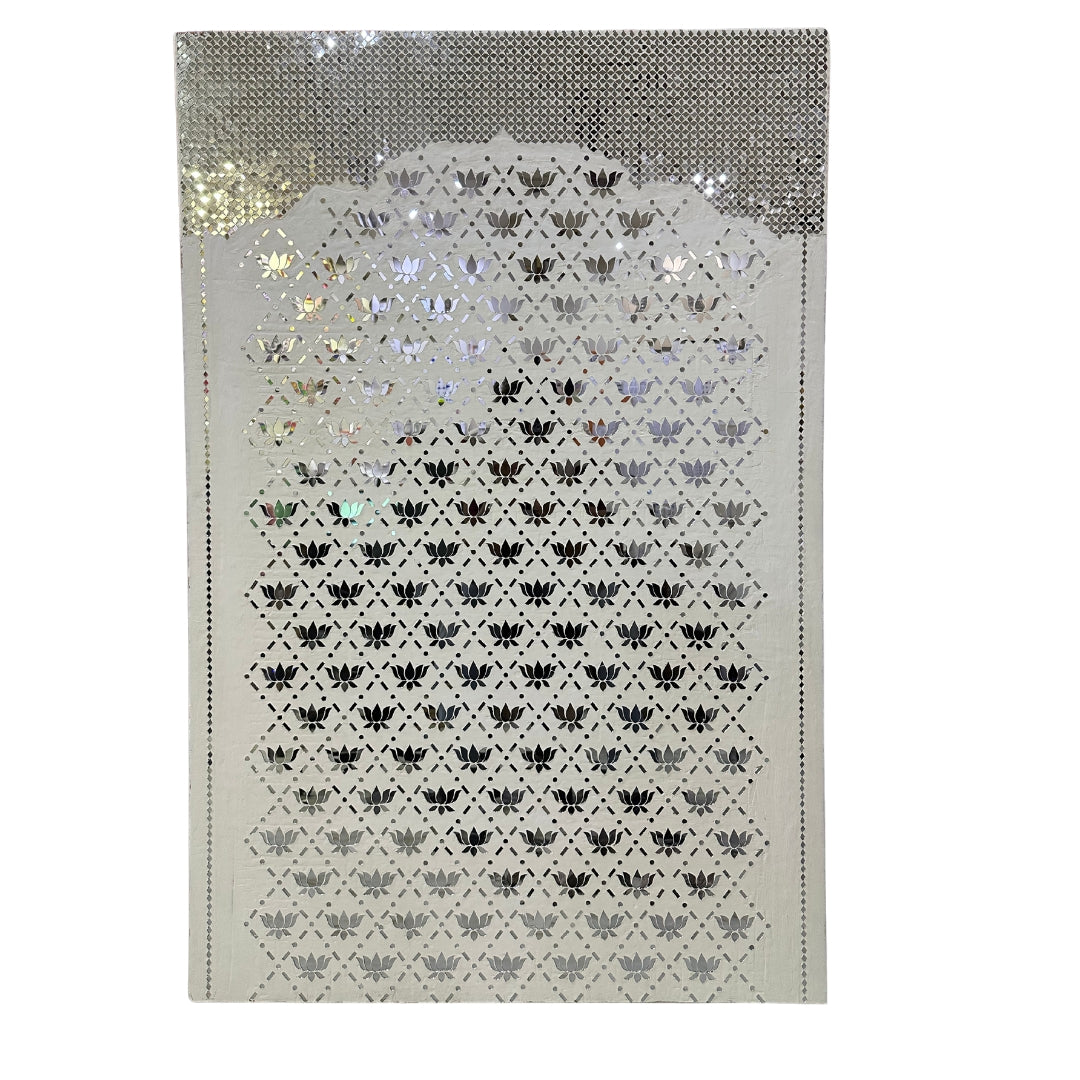 Fancy Lotus Panle shape mirror For Event & Home Decor (1332) (Only Mirror)