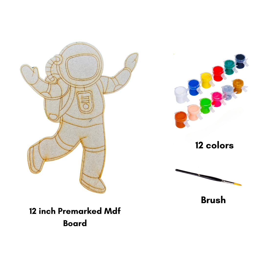 Astronaut Cutout Drawing Kit-346 (303)