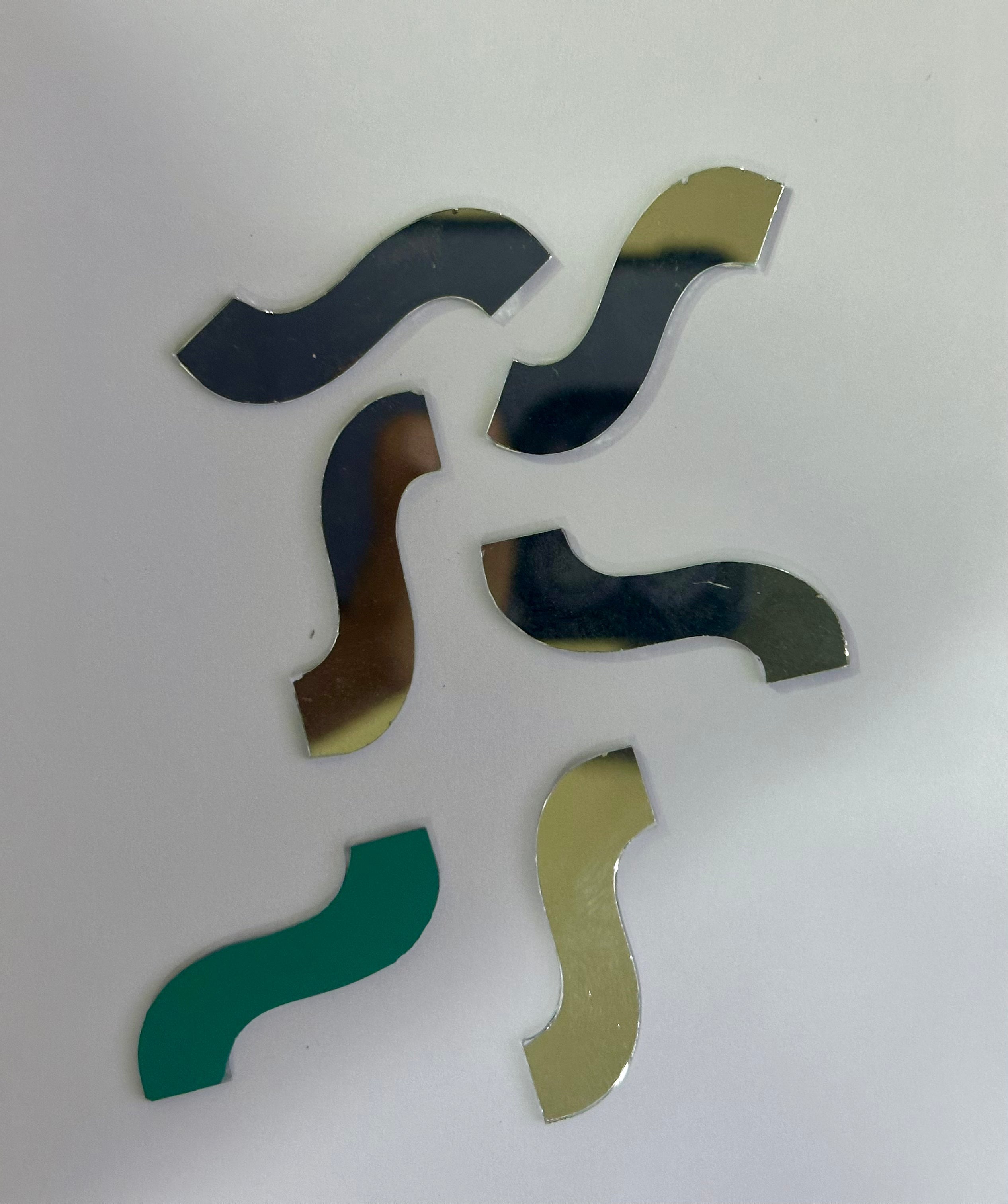 Fancy shape mirror-(H-9)