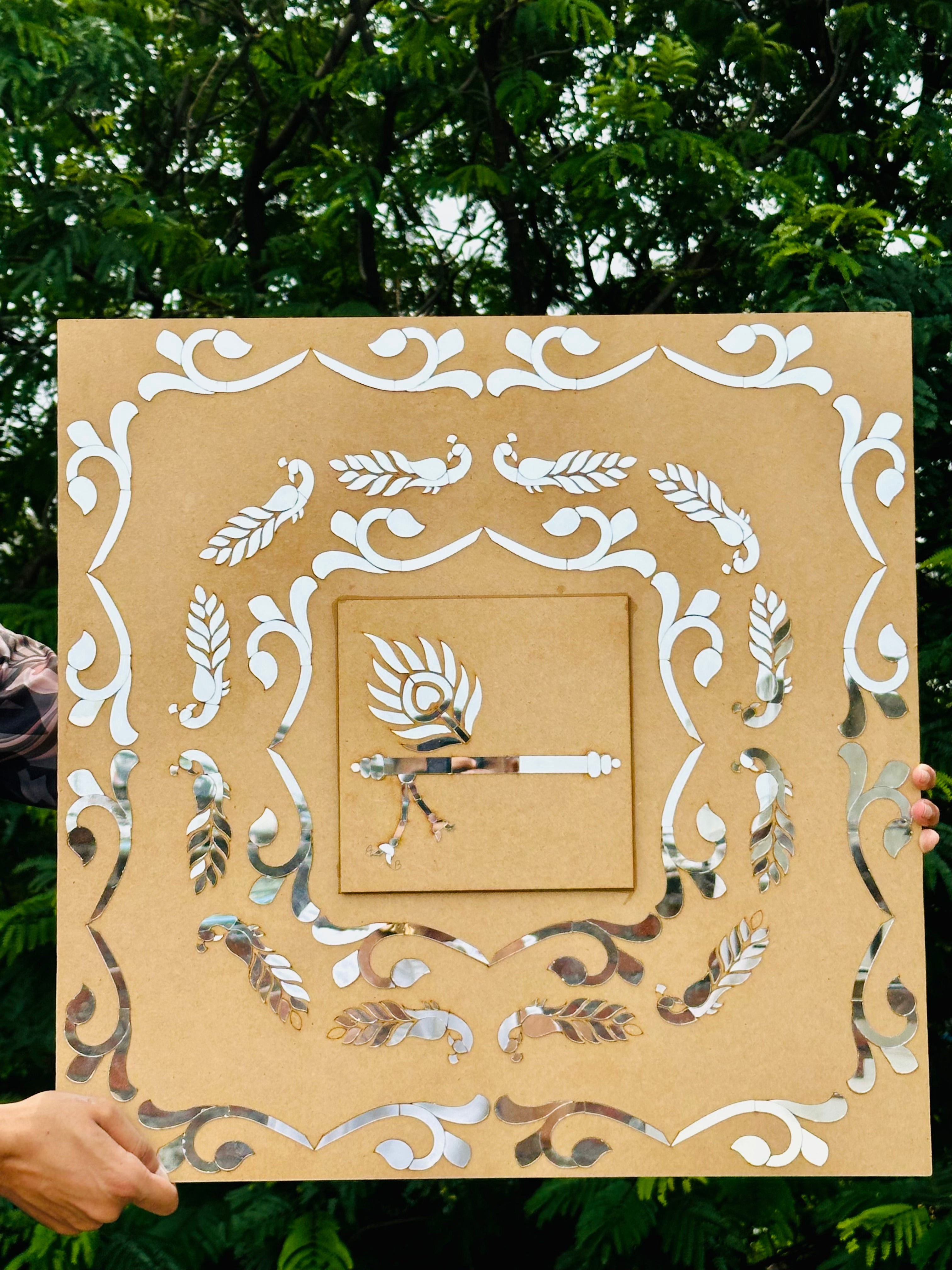 Wall art design (with mirrors)-483