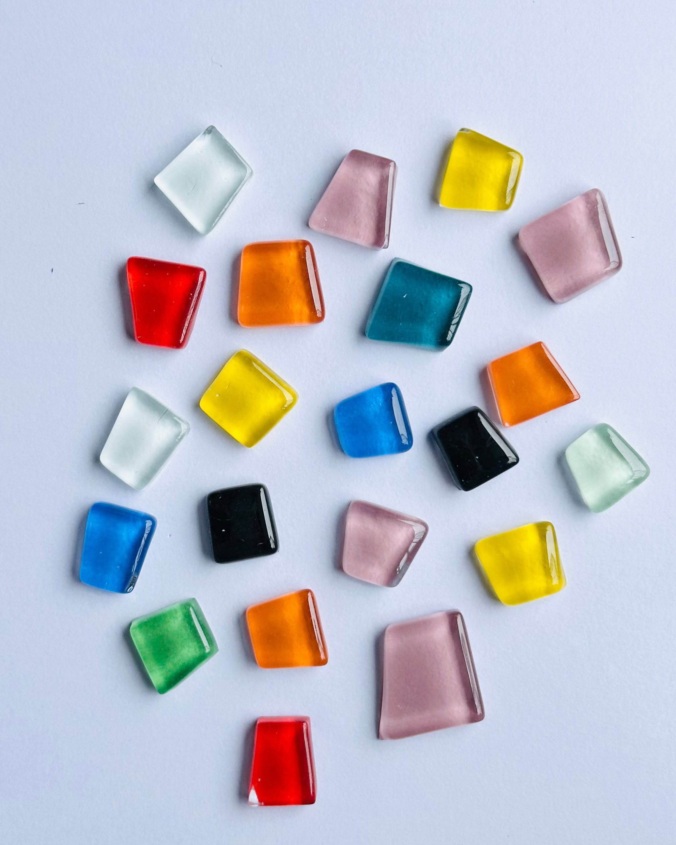 IRREGULAR  SHAPE MIX COLOUR MOSIC TILES-493