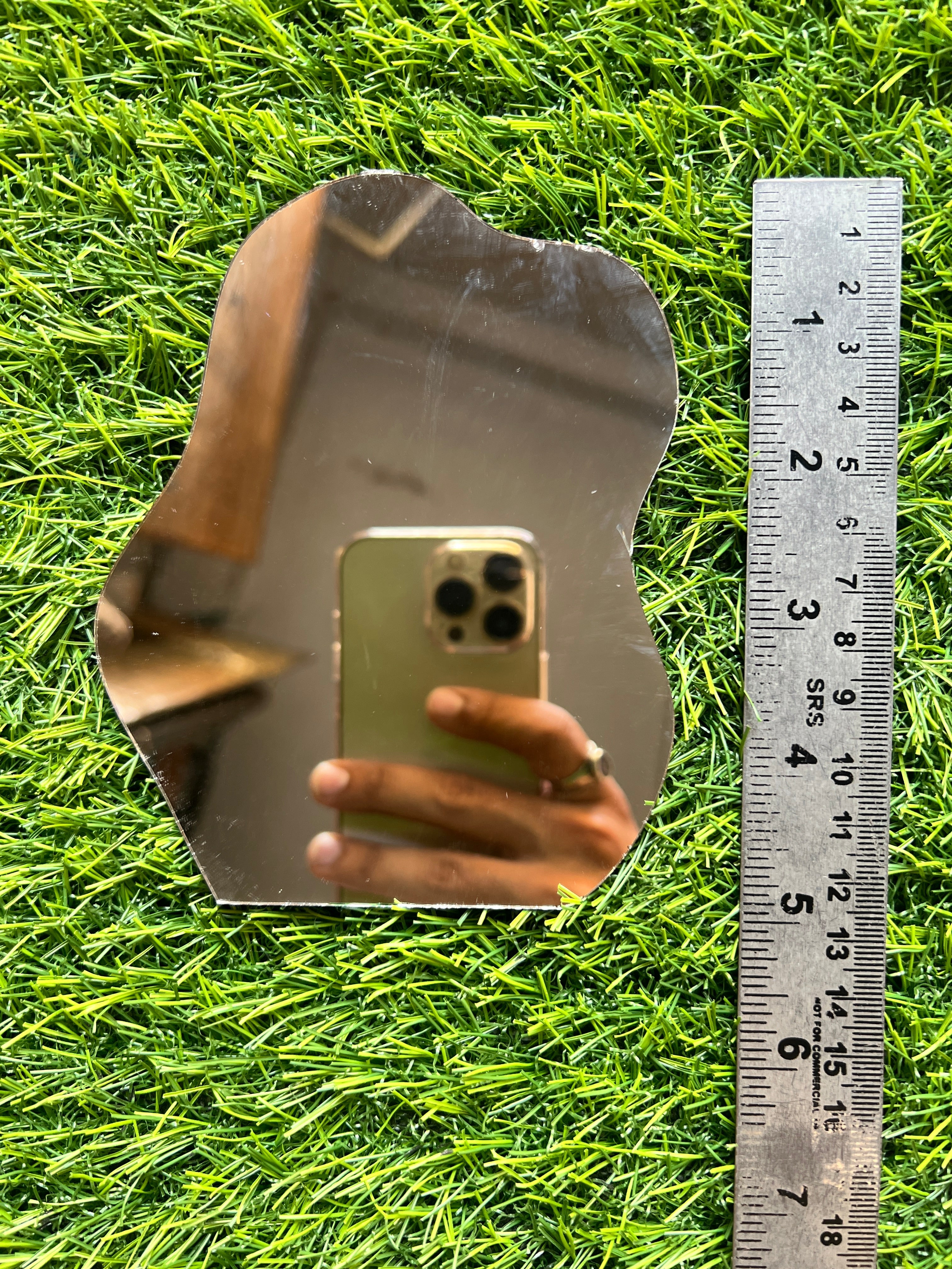 Fancy shape big mirror - 5 inch