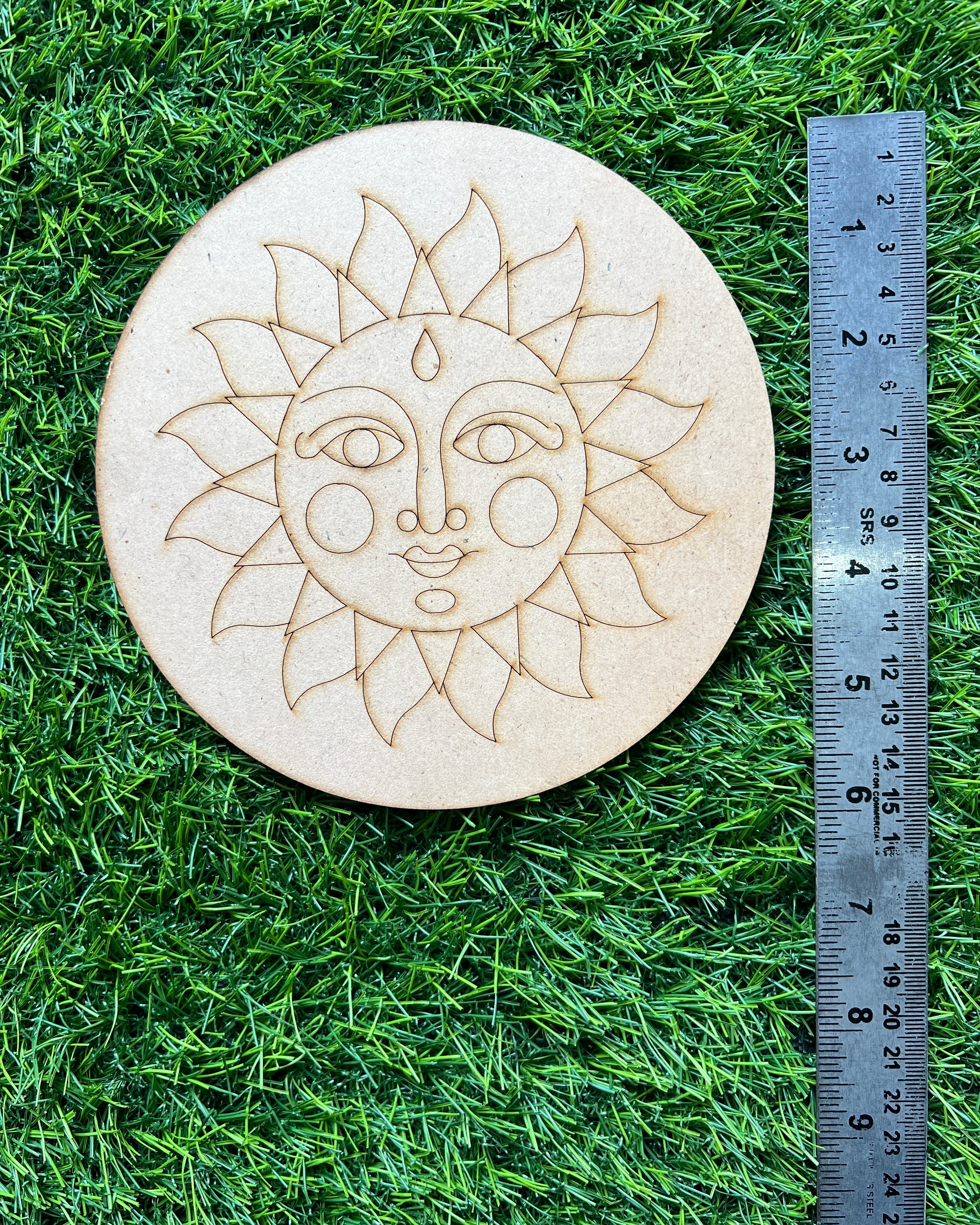 MDF Premarked Round suryanarayan shape-154