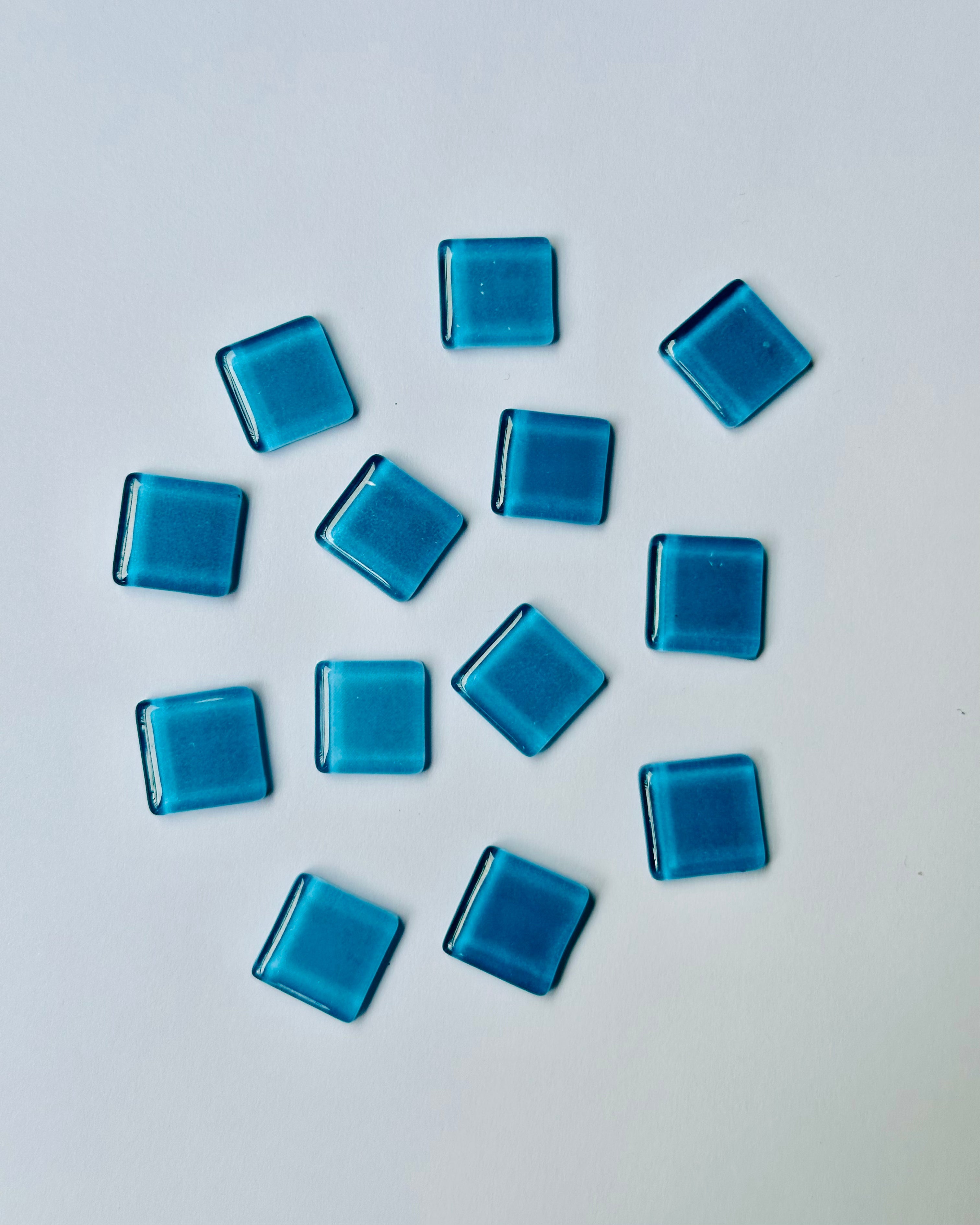 SQUARE SHAPE SKY BLUE COLOUR MOSAIC TILES-536