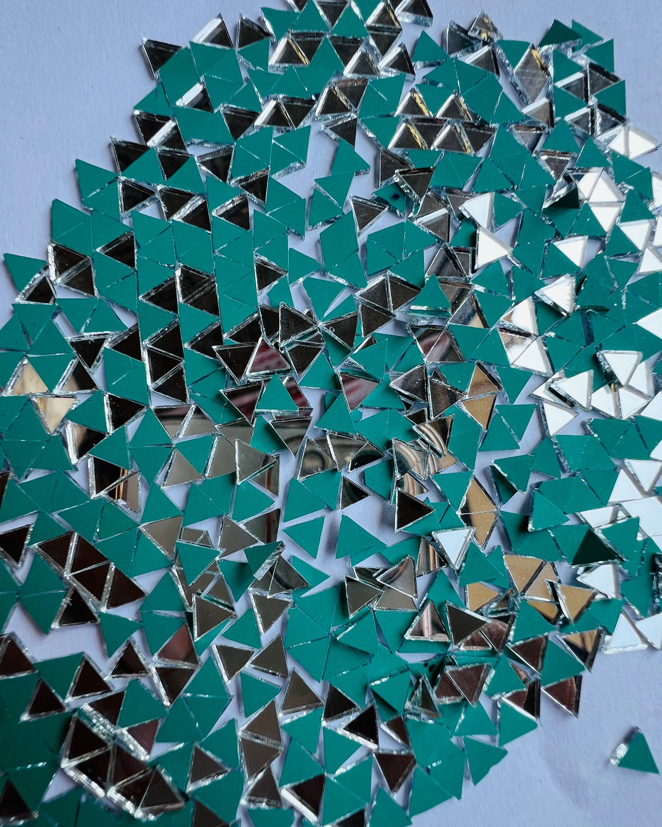 Triangle shape mirror All