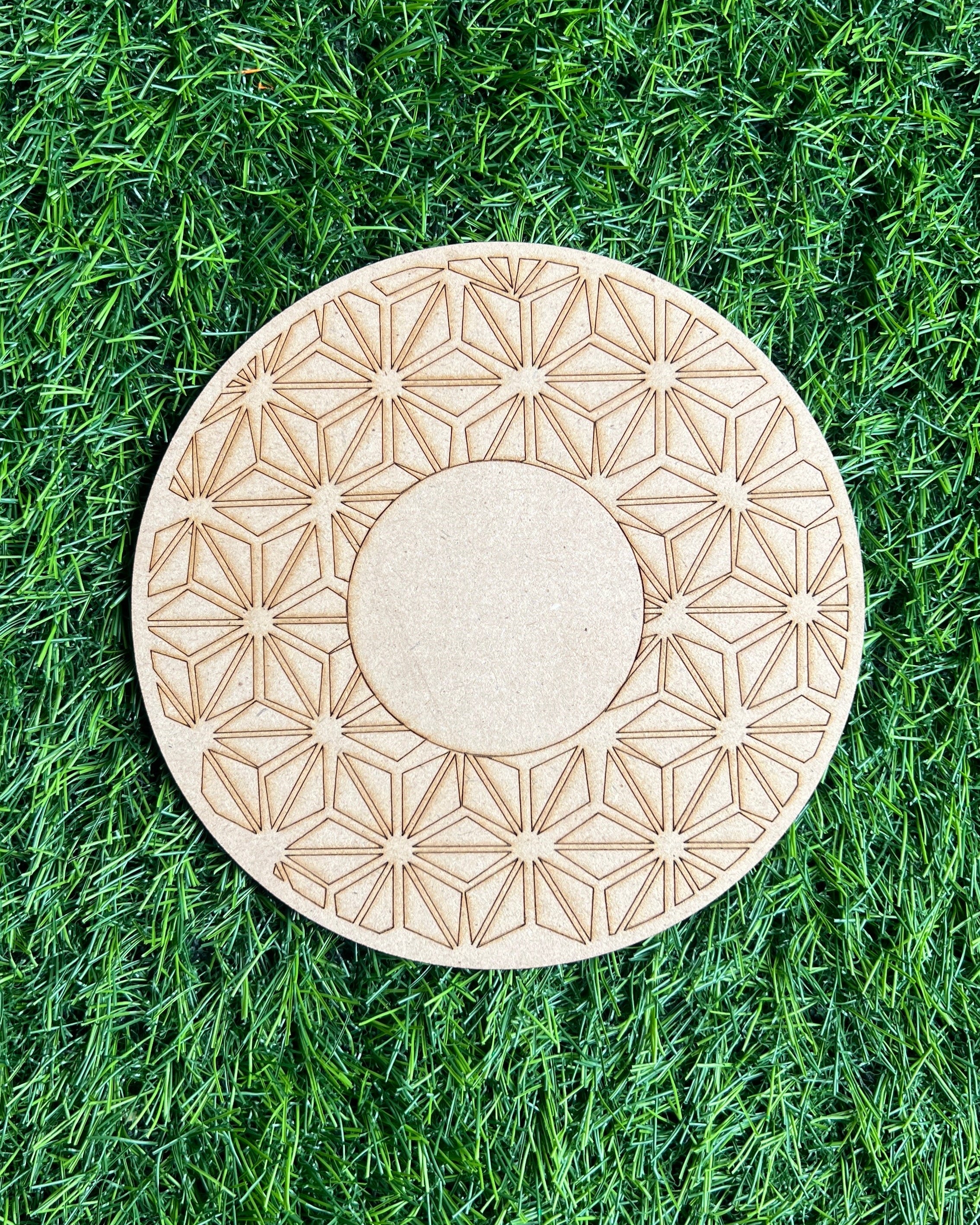 MDF Premarked Round shape-175