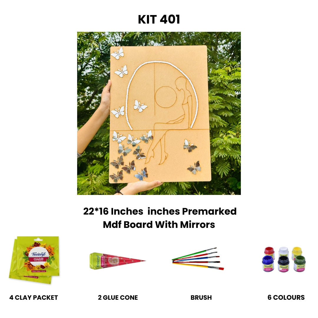 Mdf with mirrors DIY Kit-401