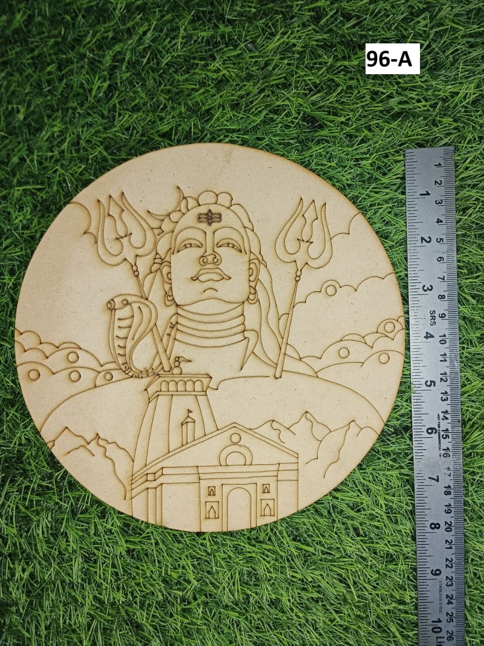 MDF Premarked Round lord mahadev-96