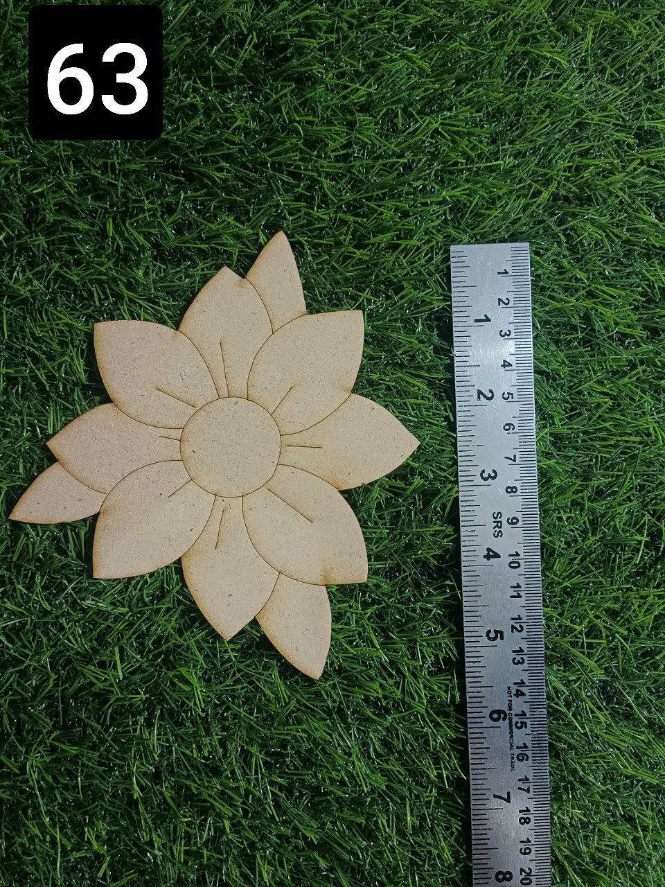 Mdf flower cutout-63