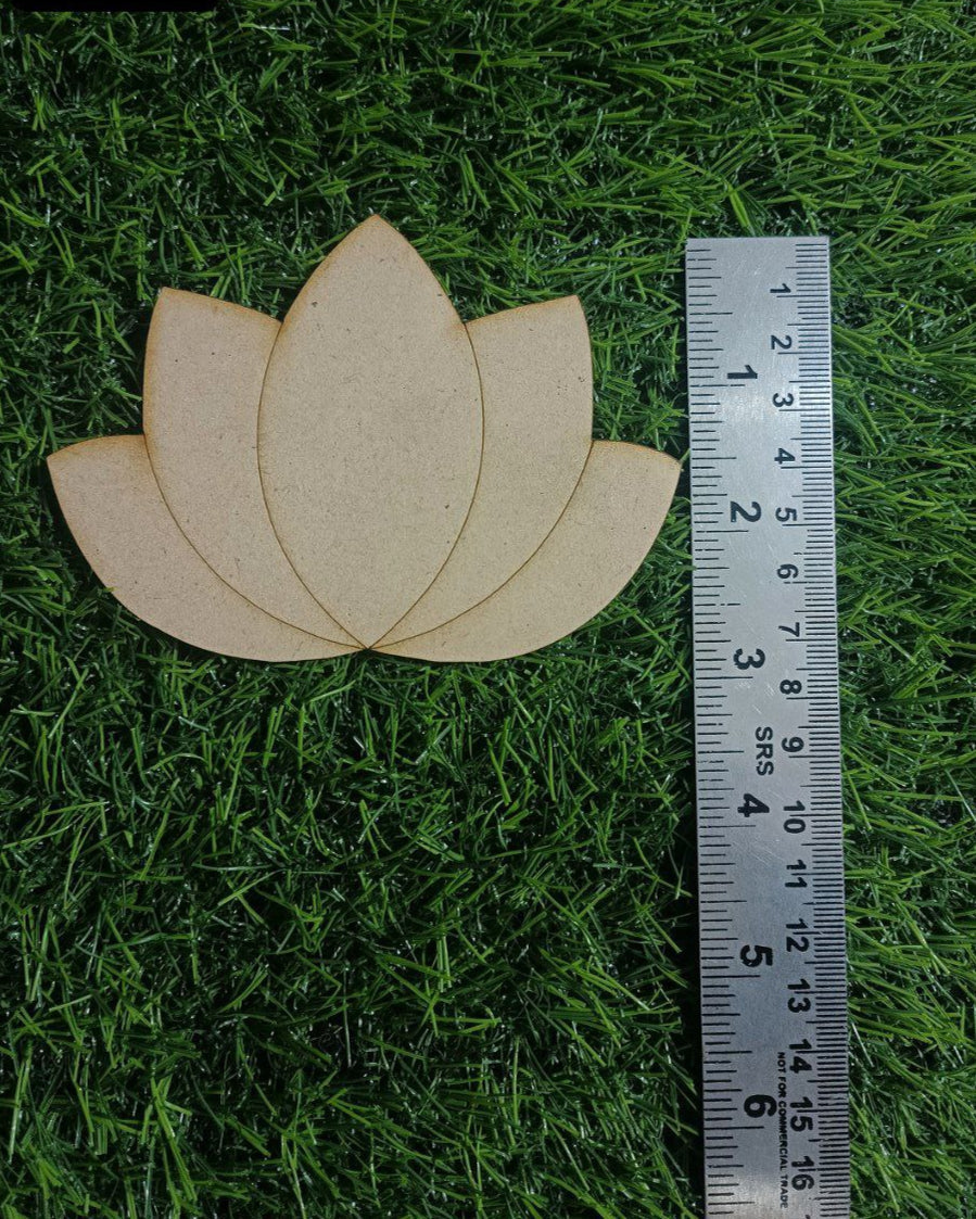 MDF Premarked lotus cutout-64
